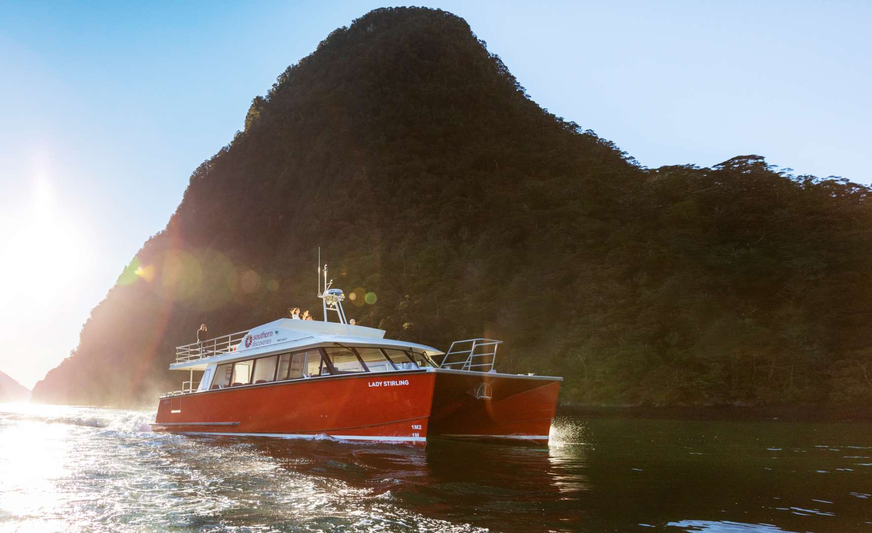 Enjoy the scenery from cruise